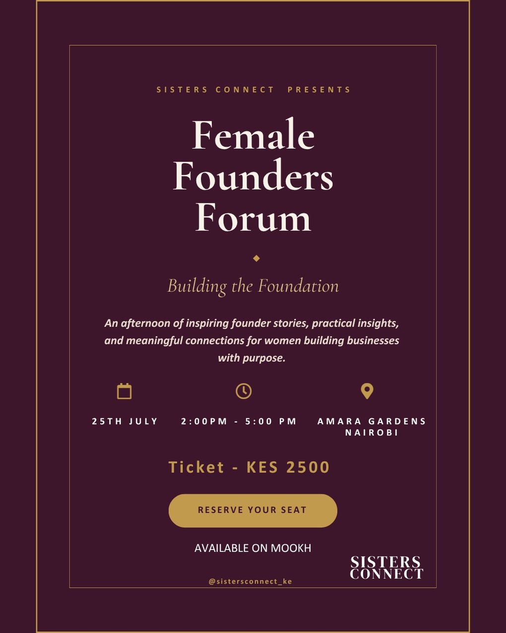 Female Founders Forum