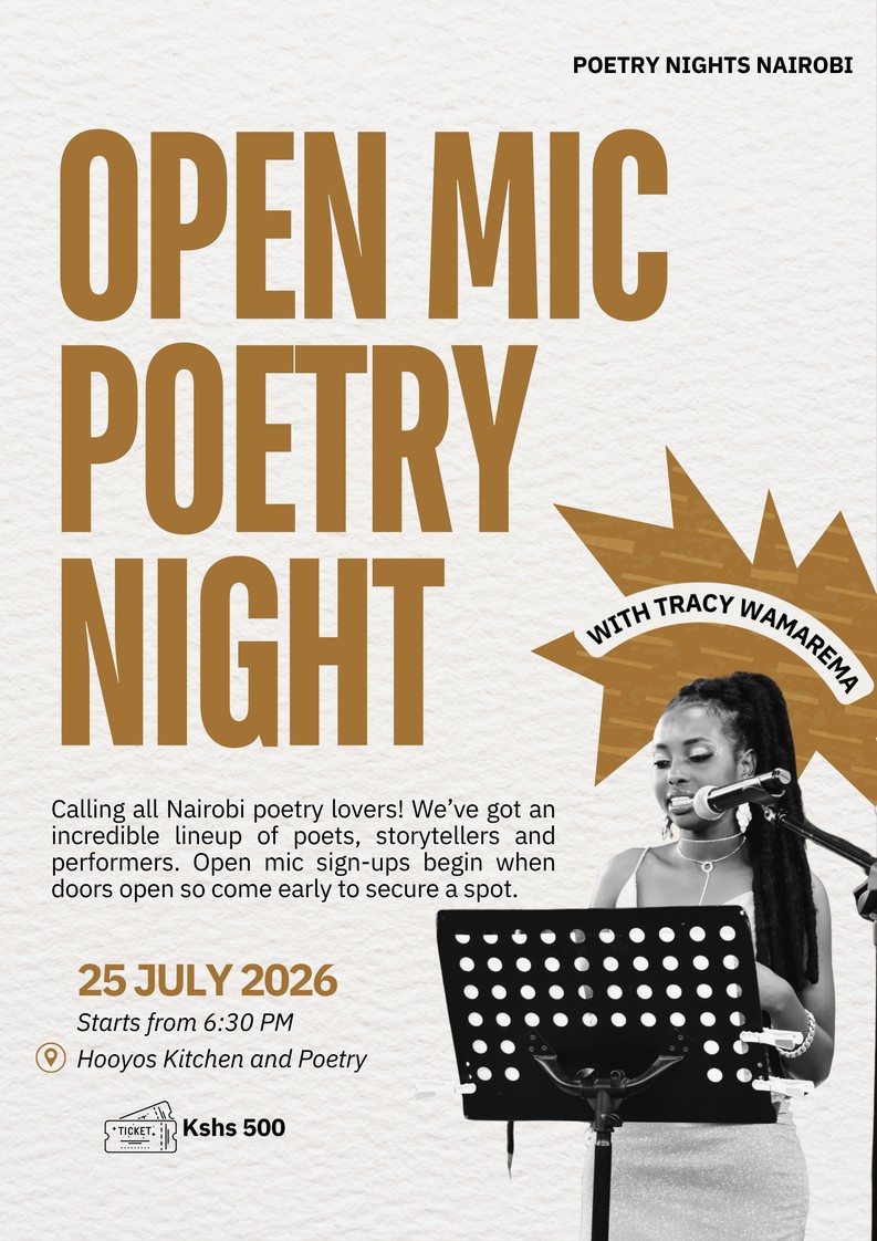 Poetry Nights Nairobi: Open Mic