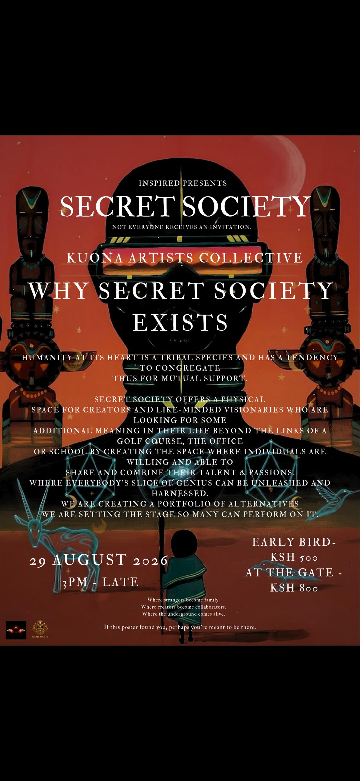 SECRET SOCIETY  - Poster 3