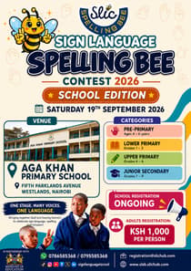 SIGN LANGUAGE SPELLING BEE - SCHOOL EDITION