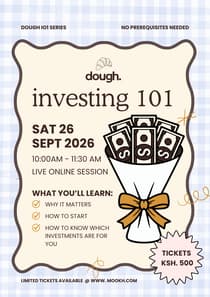 dough. investing 101 class