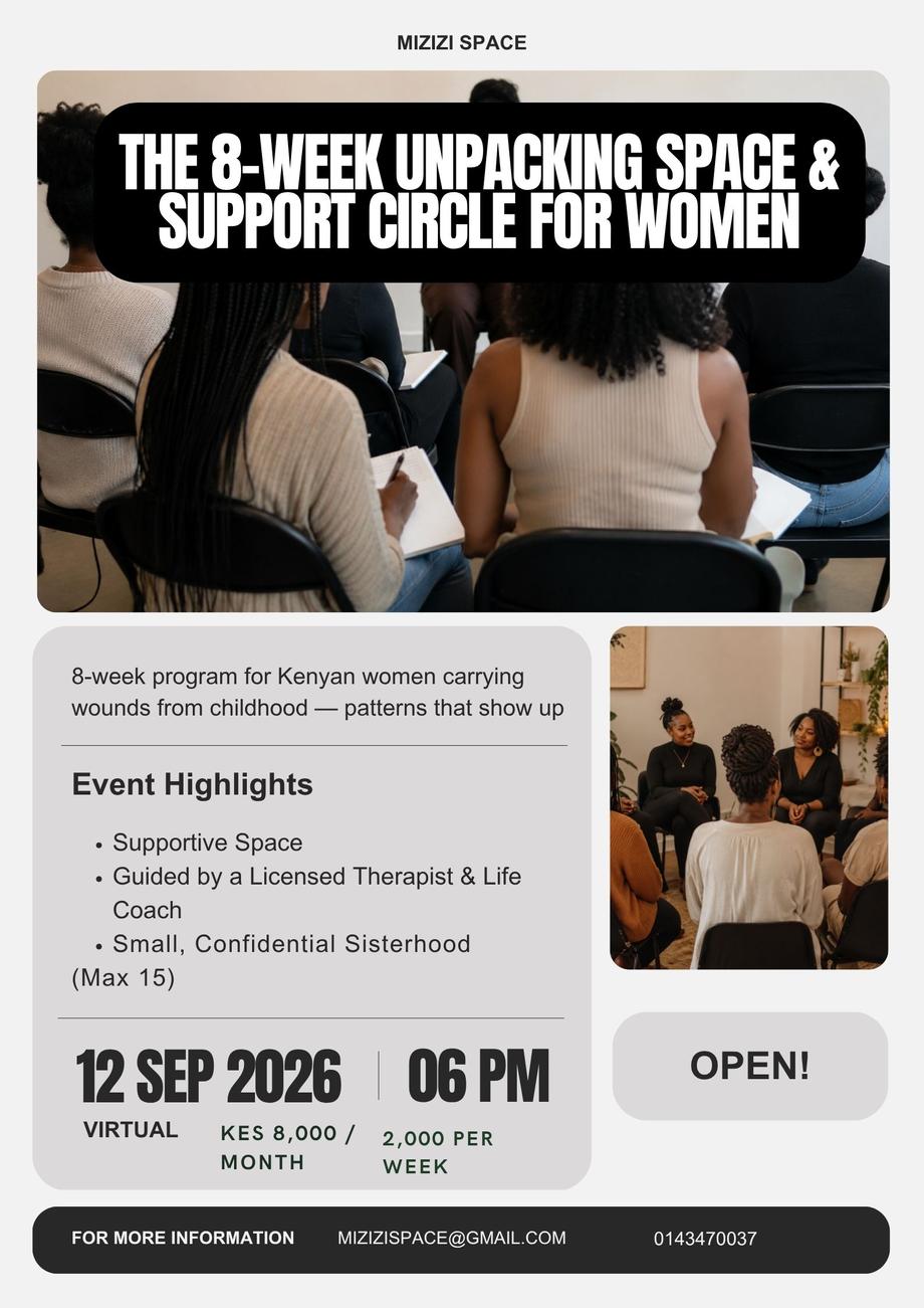 Mizizi Space: 8-Week Group Support & Healing Circle (Cohort 1)
