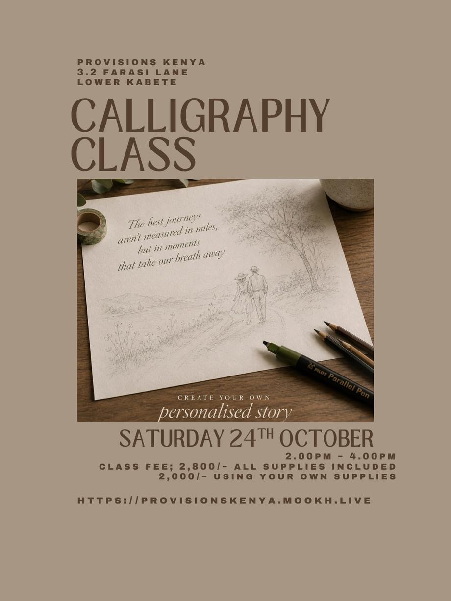 Modern Calligraphy Workshop