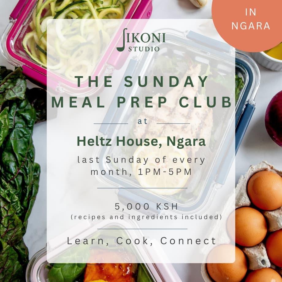 Sunday Meal Prep Club - 25 October